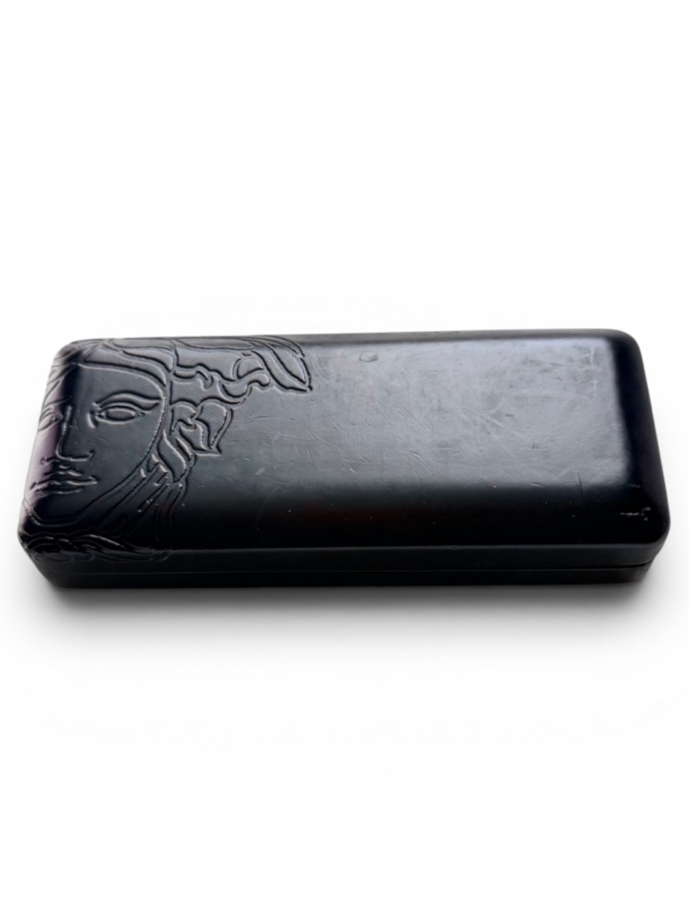 Versace Medusa Black Eyeglass Case with Cleaning Cloth